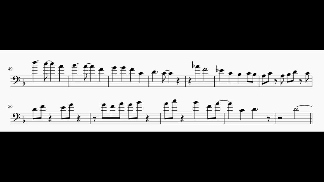 Billie’s Bounce - JJ Johnson Trombone Solo Transcription