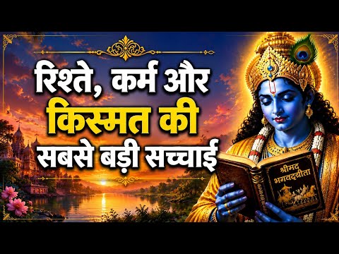 श्री कृष्ण कहते हैं: रिश्ते, कर्म और किस्मत की सबसे बड़ी सच्चाई | Life Changing Motivational Story