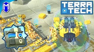 TerraTech - Modifying Our Hover Tank Into A Hover Resource Harvester - Let's Play/Gameplay 2020