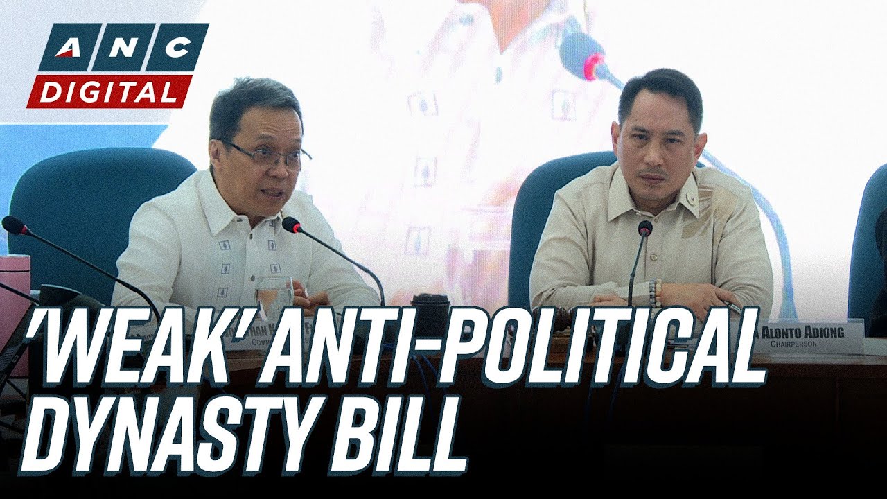 Bill consolidating measures vs political dynasties approved at House committee level | ANC