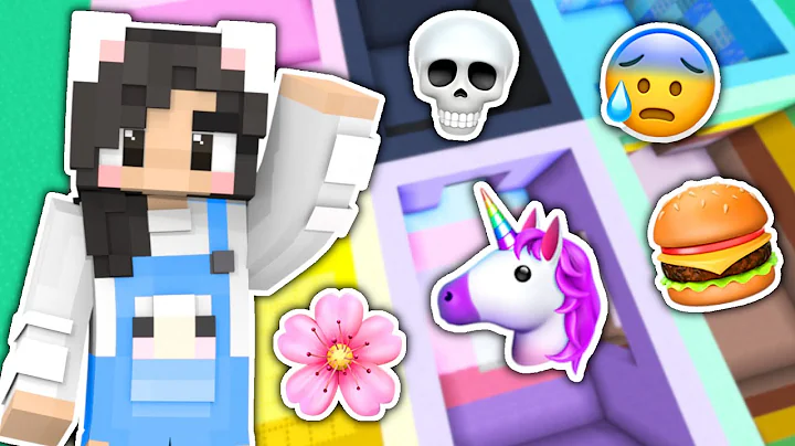 Minecraft BUT Every Room is a Different EMOJI