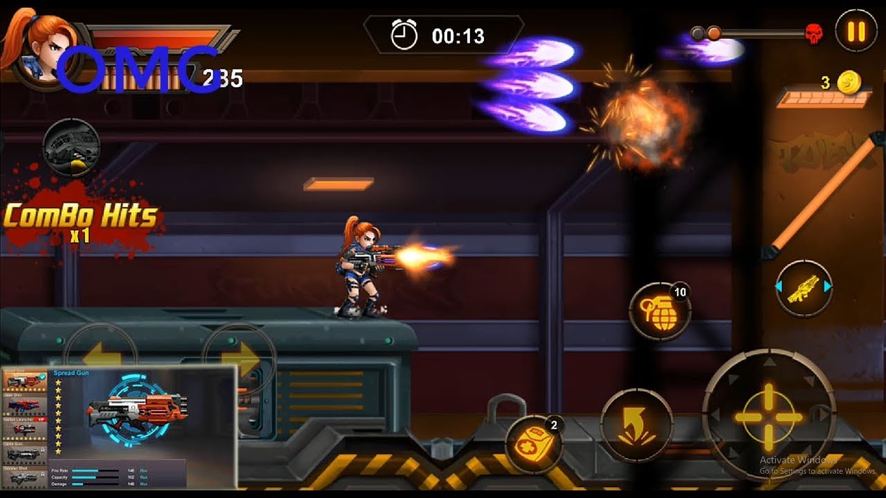 Metal Squad New Spread Gun Full Hard LV 1 5 Mobile Metal Squad New Spread Gun Full Hard LV 1 5 Mobile