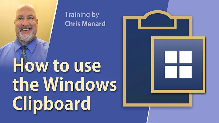 How to use the Windows clipboard