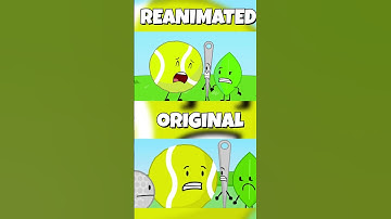 BFDI 1B: Original vs Reanimated!  #bfdi  #bfdi
