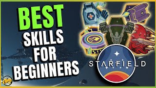 Starfield - BEST Skills for BEGINNERS -  Encumbrance, Boost Pack, Ship Building, Crafting & more