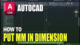 How To Put MM In AutoCAD