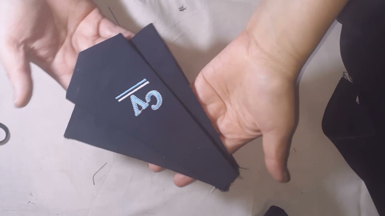 Corbatín Abanico,  colegial para niñas, CORBATA ESCOLAR para DAMA