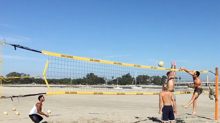 Nick/Joe vs. Tim/Kyle    San Diego Beach Volleyball
