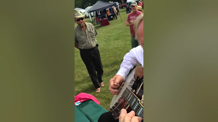 Roy Lewis playing my Vega Scruggs banjo...
