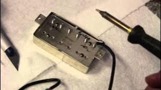How to remove a humbucker pickup cover (Our Method!)