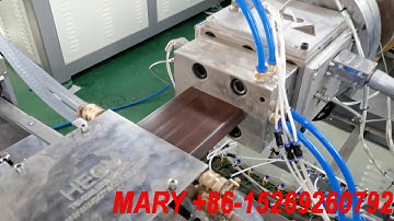 PE WPC profile machine WPC decking,wall cladding, making machine