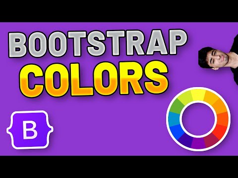 Vídeo: Como mudo as cores no bootstrap?