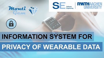 Information Systems for Privacy of Wearable Data