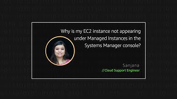 Why is my EC2 instance not appearing under Managed Instances in the Systems Manager console?