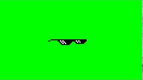 Thug Life / Get Rekt Glasses Version 2 - FREE GREEN SCREEN EFFECTS