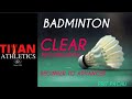 Badminton Canada Followthrough With Swing