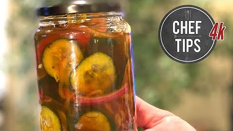 Bread and Butter Pickle Recipe | 49ers Homemade Pickles Recipe | Chef Tips
