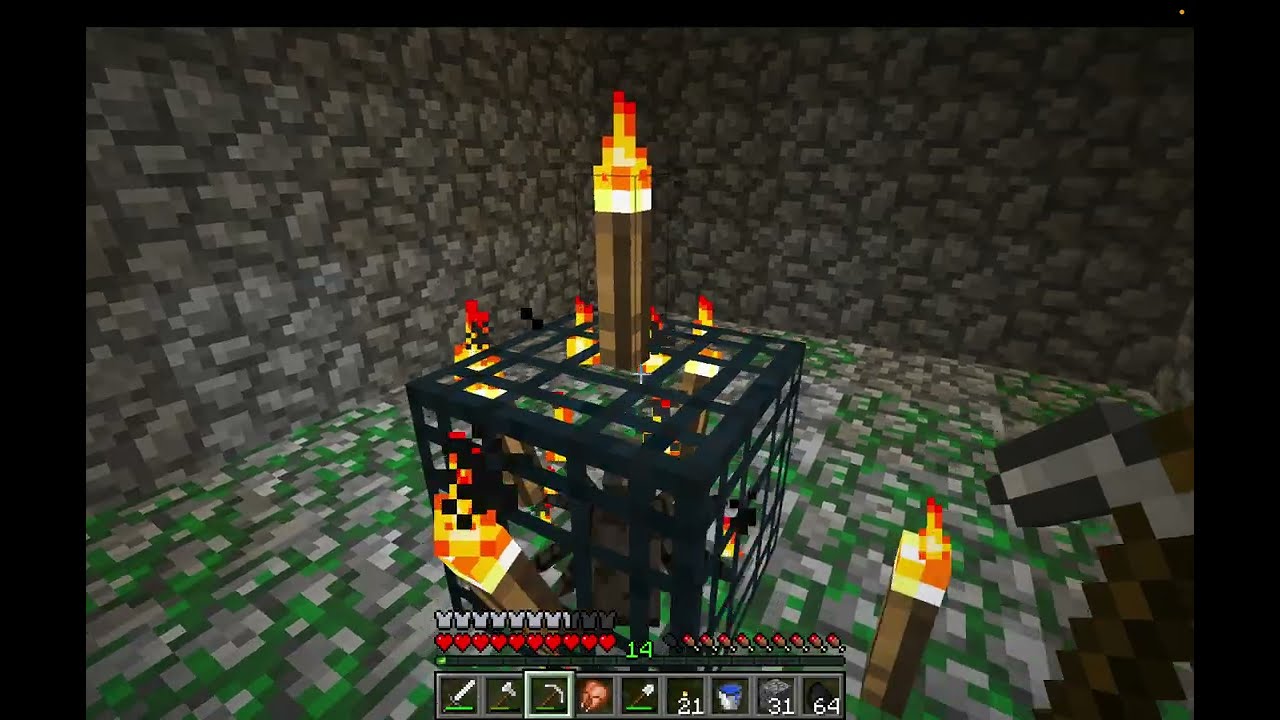 minecraft survival hard - cave hunting part 2 - let plays eps 6