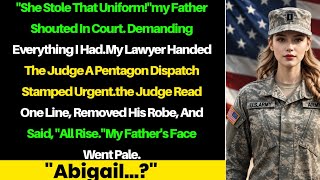 My Father Mocked My Navy Uniform — Then the Judge Removed His Robe and Said, “All Rise.”