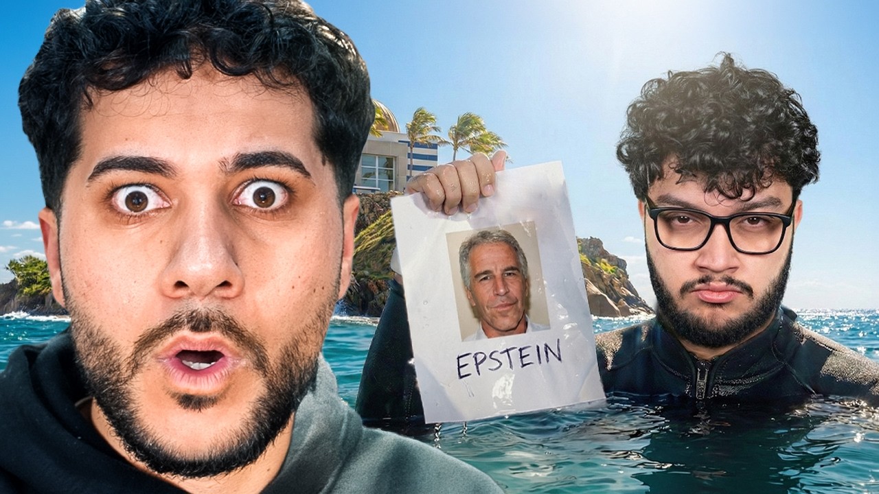 1 Arabischer YouTuber Schleicht Sich Auf Die Epstein Insel!