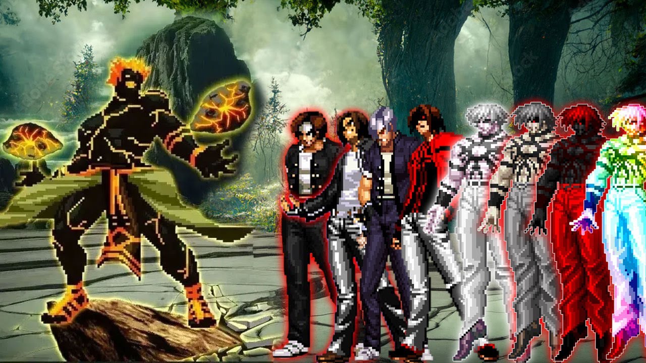 [Mugen KOF] Kasai Mukai Vs Kyo Kusanagi, Super Orochi Team
