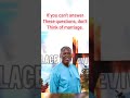 Why are you thinking of marriage now | Pastor Kumuyi talks on the issue of late marriage | DCLM
