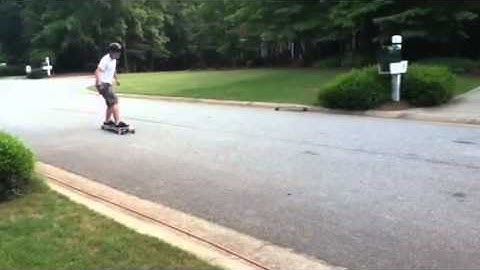 Landyachtz switch - Heelside 180 standup slide