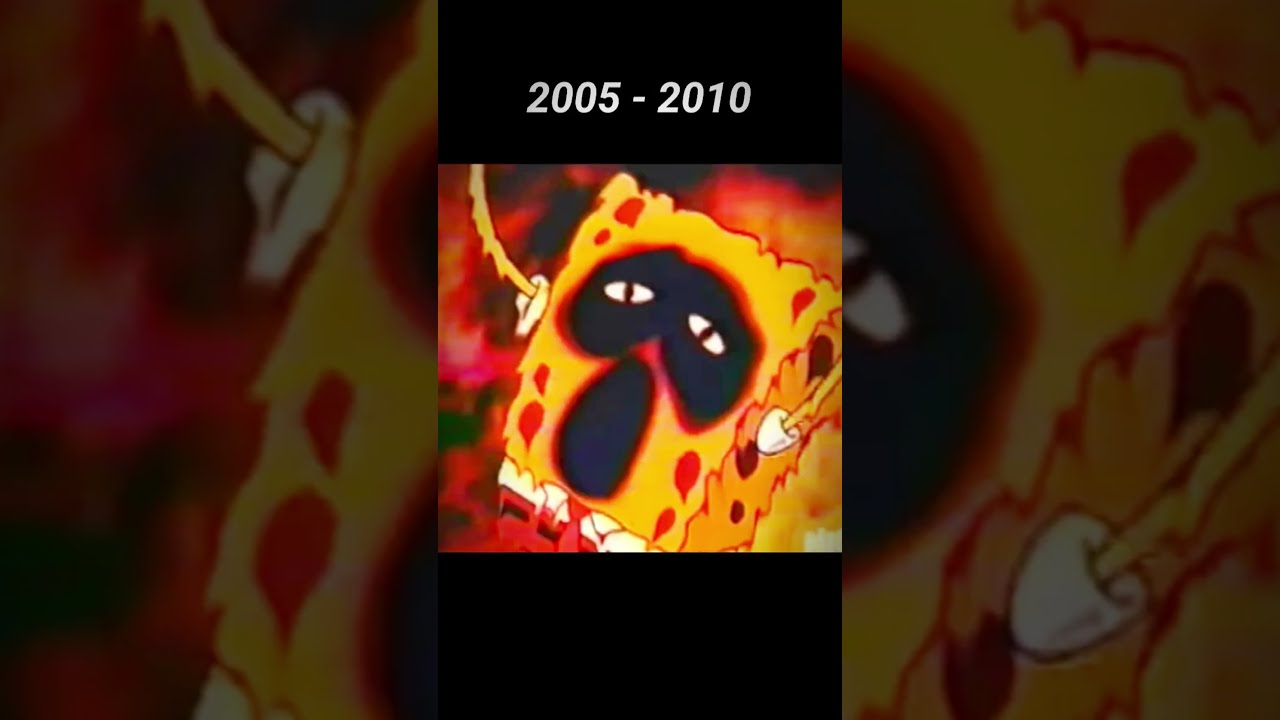 Spongebob In Hijacked Is Angry 2025 Vs 2005 2010 Edit Viral X 9