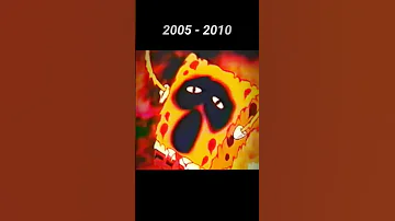 Spongebob In Hijacked Is Angry 2025 Vs 2005 2010 Edit Viral 2005 2025 X 9 