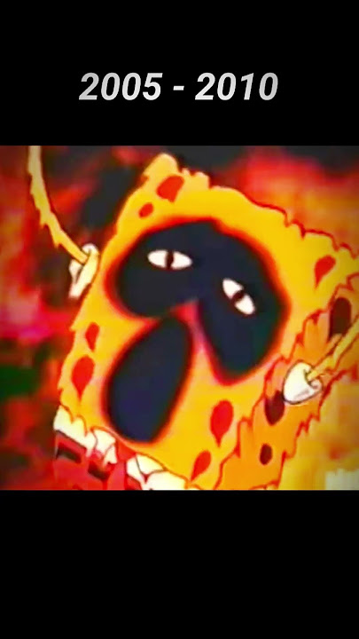 Spongebob in hijacked is angry.. (2025 vs 2005 - 2010).. ☠ #edit #viral #2005 #2025 #x_9
