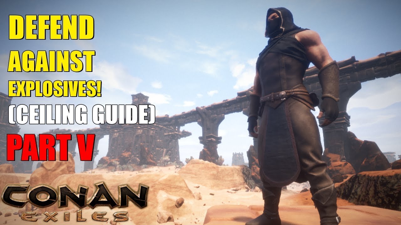 BEST WAY TO BUILD CEILINGS? (ceiling guide) Part V - Conan Exiles - YouTube