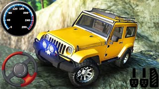 Offroad Jeep Hill 4x4 Driving Simulator - Luxury SUV Prado Mountain Drive - Android GamePlay screenshot 2