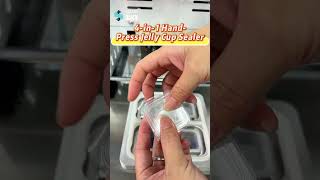 4-in-1 Hand-Press Jelly Cup Sealer