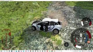 Ford Focus хэтчбек в BeamNG drive.Краш тест Ford Focus хэтчбек в BeamNG drive.