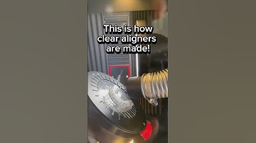 Have you ever wondered how your Invisalign clear aligners are made? #orthodontics #orthodontist