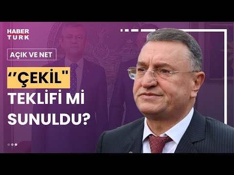 Hatay Belediye Başkanı Lütfü Savaş Habertürk'te. Özgür Özel'le ne görüştü?