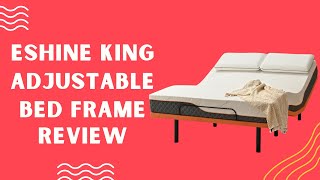ESHINE King Adjustable Bed Frame Review (Pros & Cons Explained)