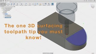 Fusion 360  3D Surfacing Contact Point Boundary