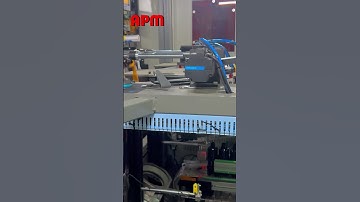 Auto loading system for screen printing machine #printingmachine #apm #autopack #loading #shorts