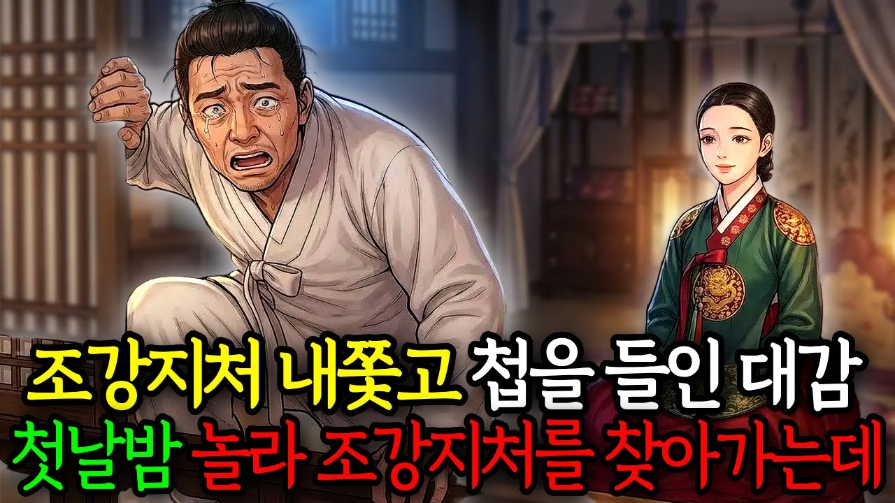 조강지처 내쫓고 첩을 들인 대감, 첫날밤 혼비백산하여 뛰쳐나와 본처를 찾아가는데... | 민담 | 옛날이야기 | 야담
