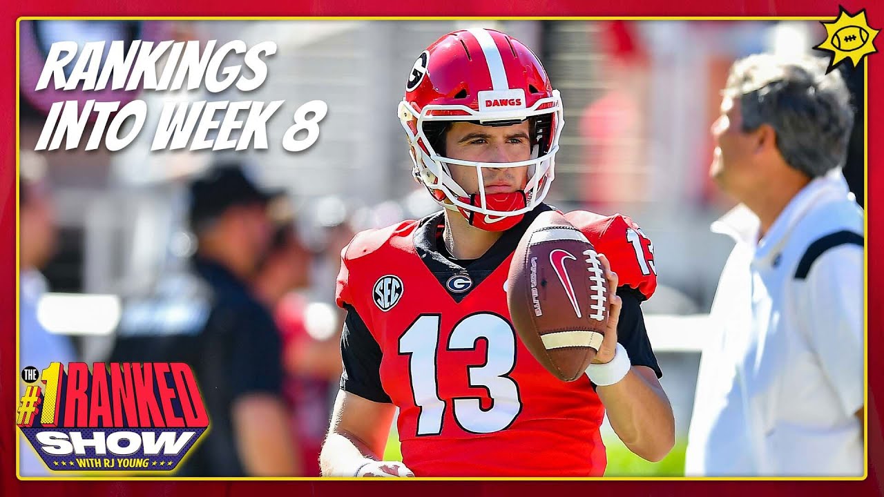 RJ Young's Top 10 College Football teams going into Week 8 | No 1 Ranked Show | HD 720p