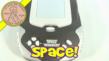 Space Invaders -  Electronic Handheld Color LCD Video Game Toy, Excalibur Electronics
