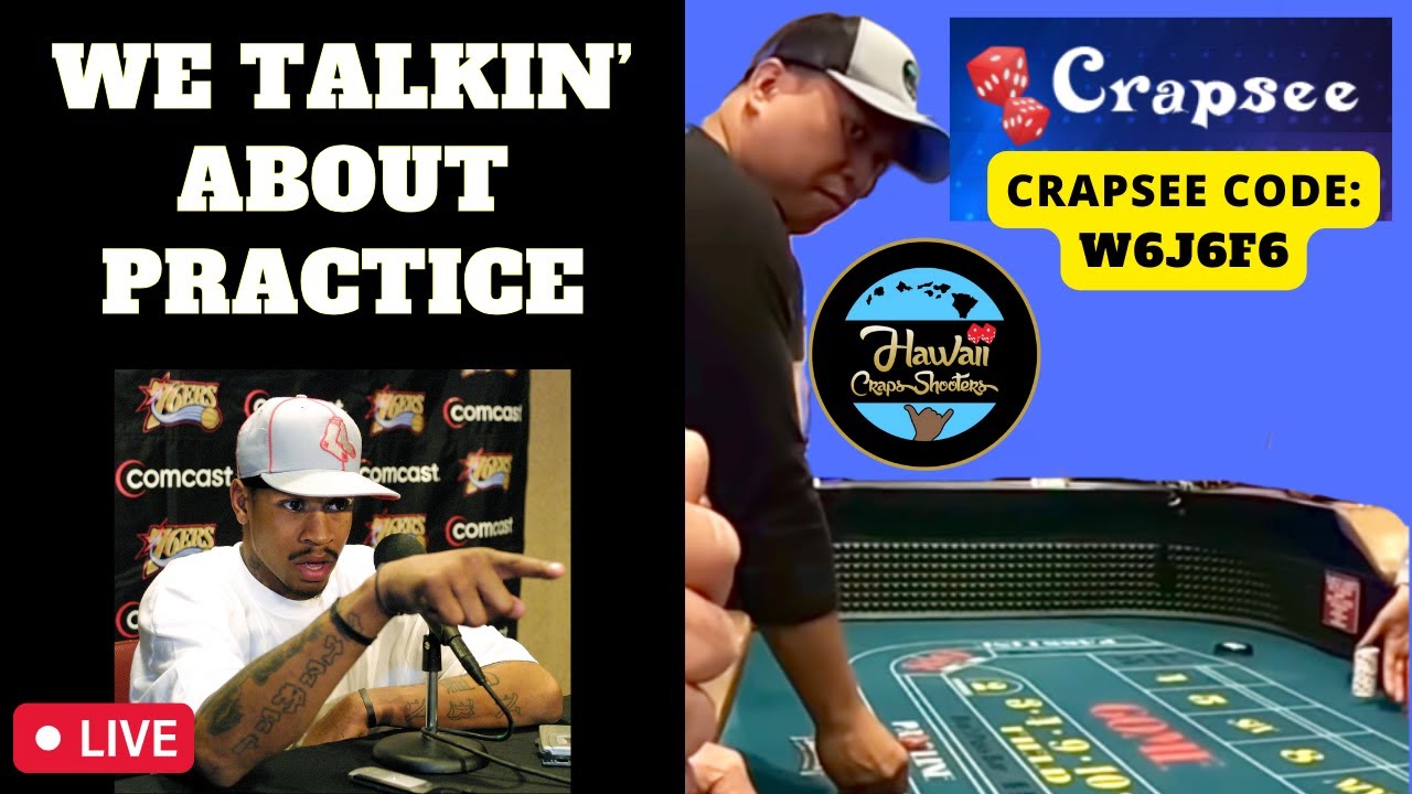 10/30 Impromptu Craps Practice. Crapsee Code: W6J6F6 (Rebuys Given ...