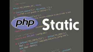 Php 12: static in Php