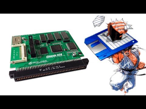 Commodore amiga 500/1000 turbo card Classic 520 test