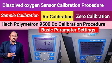 dissolved oxygen meter calibration procedure/Hach polymetron 9500 dissolved oxygen analyzer Calib
