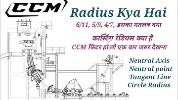 What is CCM radius 6/11, 5/9, 4/7, what does it mean Continuous Casting Machine