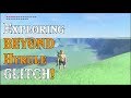 NEW GLITCH! Exploring BEYOND Hyrule! The EDGE of the WORLD DLC in Zelda Breath of the Wild DLC