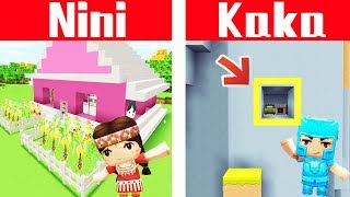 MiniWorld Nini Vs Kaka: Build house