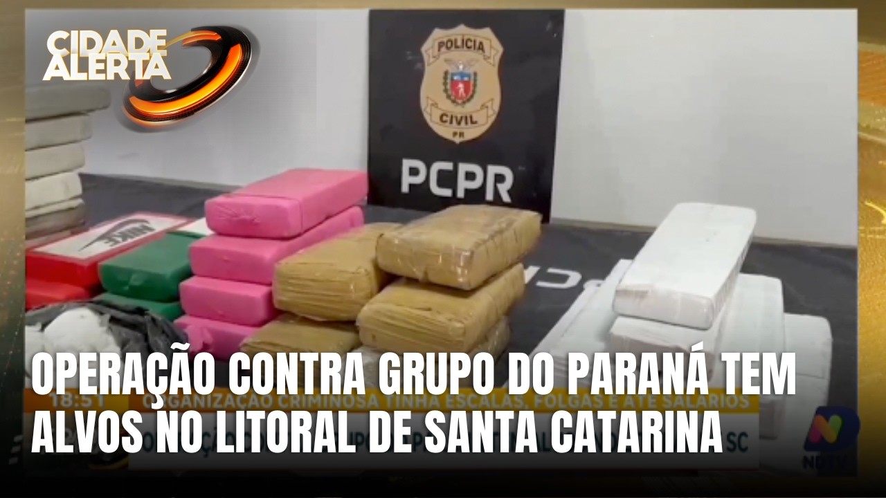 Grupo do Paraná ligado a drogas e armas tinha salários, escalas e folgas